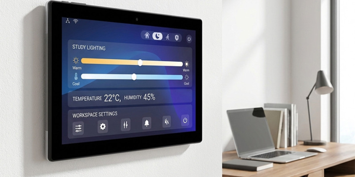 In addition to the touchscreen interface, many of Portworld’s smart control panels