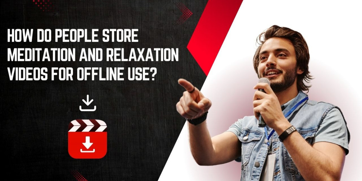 How Do People Store Meditation and Relaxation Videos for Offline Use?
