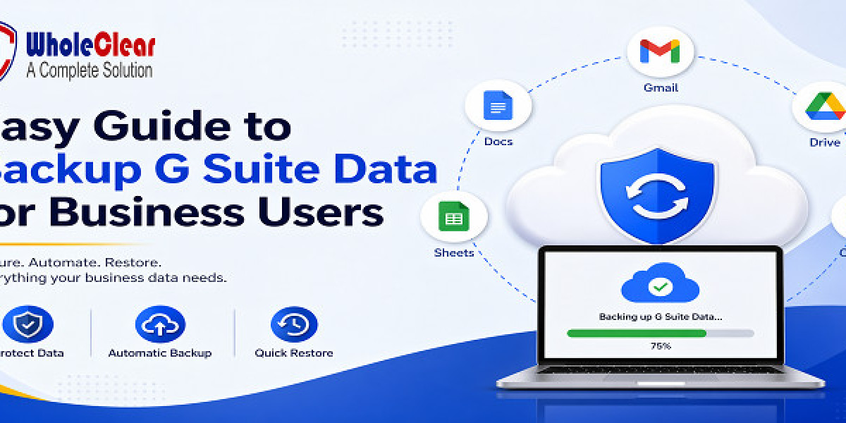 Easy Guide to Backup G Suite Data for Business Users