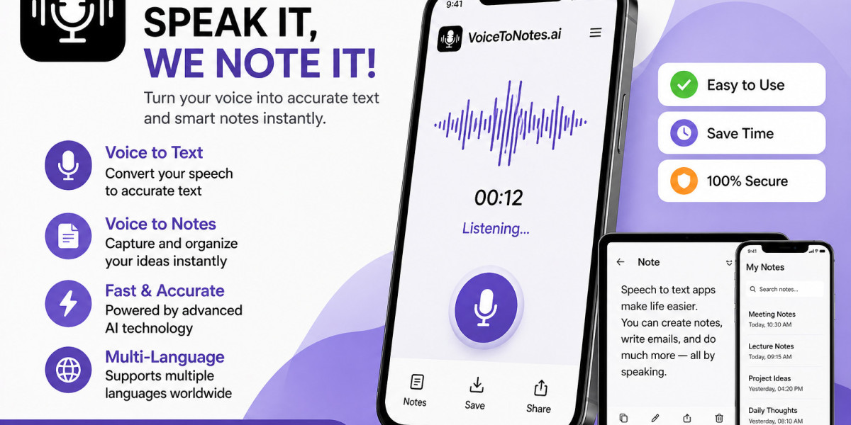 Why Voice to Text Apps and AI Voice Notes Are Becoming Everyday Productivity Tools